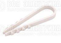 Дюбель-хомут 5-10 для круглого кабеля бел. (уп.100шт) PROCONNECT 07-4501-2
