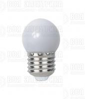 Лампа светодиодная PLED-ECO 1Вт G45 шар 3000К тепл. бел. E27 для Белт-лайт Pro JazzWay 5040649