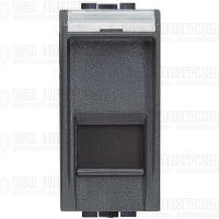 Розетка компьютерная LivingLight RJ45 кат.5E UTP Leg BTC L4279C5E
