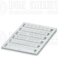 Маркировка для клеммных модулей UCT-TM 8 (1шт = 1пластина) Phoenix Contact 0828740