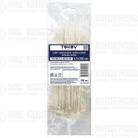 Хомут кабельный нейлоновый бел. 4.8х350 (уп.100шт) TOKOV ELECTRIC TKE-HNS-4.8-350-W/100