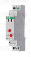Реле времени PCA-512 8А 230В 1 перекл. IP20 задержка выключ. монтаж на DIN-рейке F&F EA02.001.001