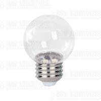 Лампа светодиодная PLED-ECO 3Вт G45 шар 2700К тепл. бел. CLEAR E27 для Белт-лайт Pro JazzWay 5058279