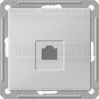 Розетка компьютерная 1-м СП W59 RJ45 кат.5E механизм бел. SE RSI-152K5E-1-86