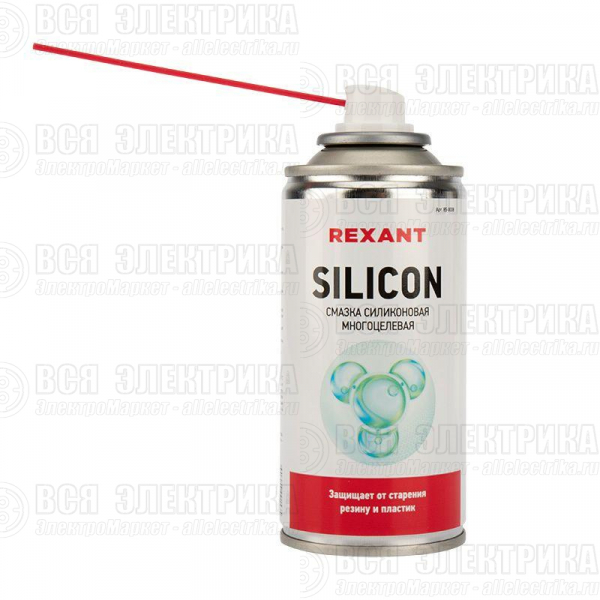 Смазка силиконовая многоцелевая SILICON 210мл Rexant 85-0008