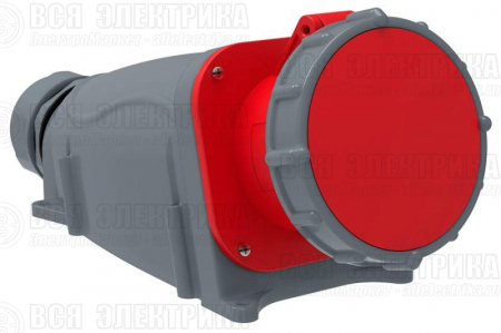 Розетка ОП Magnum 63А 200/346-240/415В 3P+PE+N 6ч ССИ-135 IP67 IEK PSN12-063-5