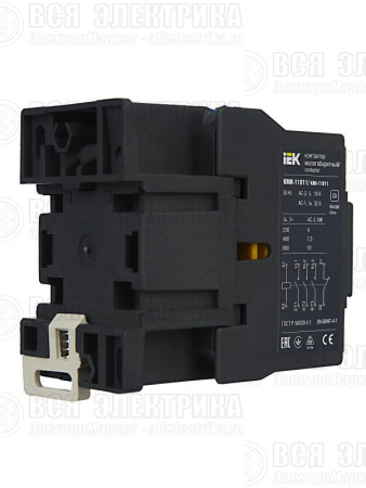 Контактор КМИ-11811 18А 230В/АС3 1НЗ KARAT IEK KKM11-018-230-01