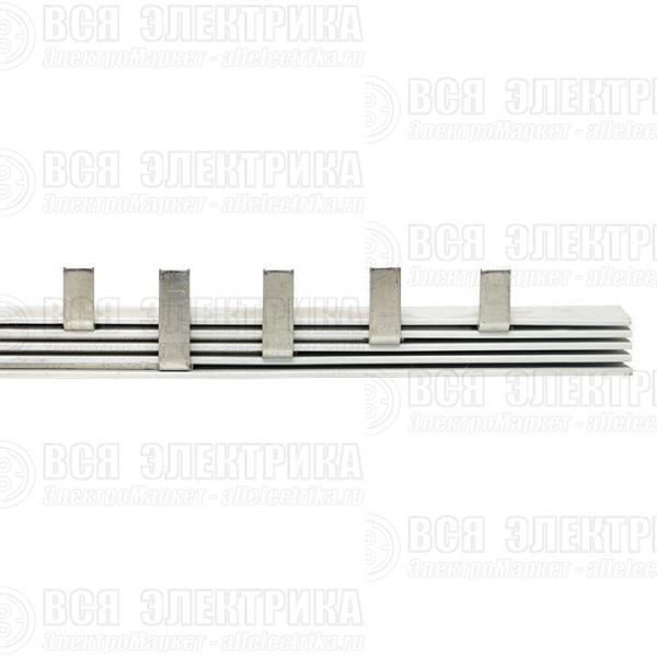 Шина соединительная типа PIN для 4-ф нагр. 100А 36х27мм EKF pin-04-100m