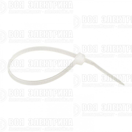 Хомут кабельный 2.5х120 нейл. бел. (уп.100шт) EKF plc-c-2.5x120