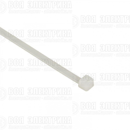 Хомут кабельный 3.6х200 нейл. бел. (уп.100шт) EKF plc-c-3.6x200