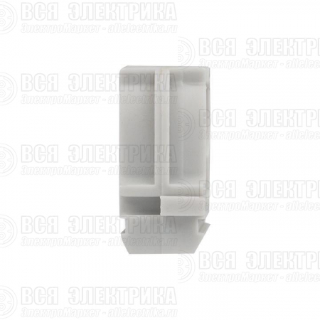 Держатель для труб (клипса) d20мм сер. (уп.100шт) Plast EKF derj-z-20n