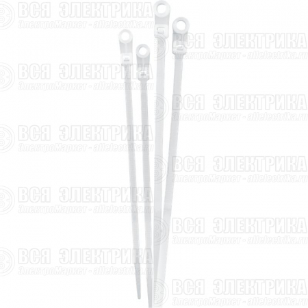 Хомут 93 608 NCT-036-100-100-WH под винт (уп.100шт) Navigator 93608