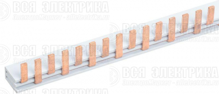 Шина соединительная PIN 63А 108мод. для АВДТ32М (1м) IEK YNS21-2-063-108
