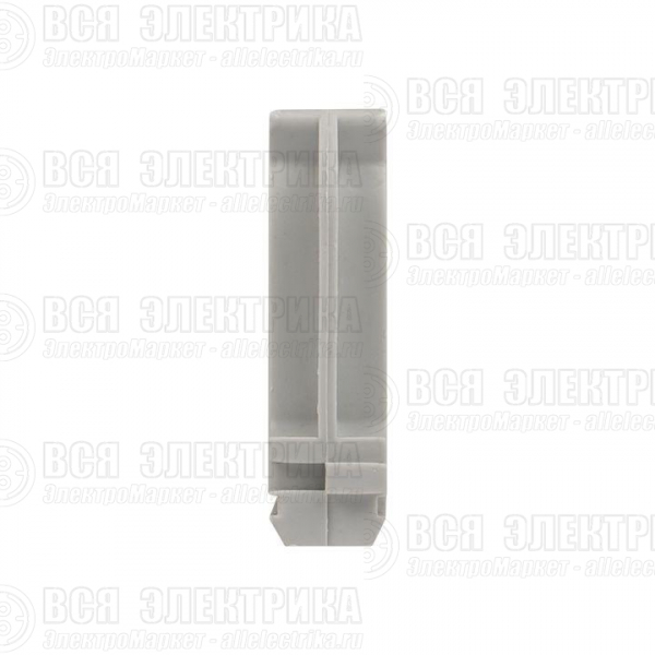 Держатель для труб (клипса) d25мм сер. (уп.10шт) Plast EKF derj-z-25n-r