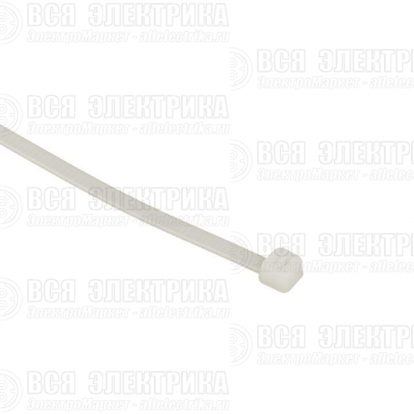 Хомут кабельный 3.6х150 нейл. бел. (уп.100шт) EKF plc-c-3.6x150