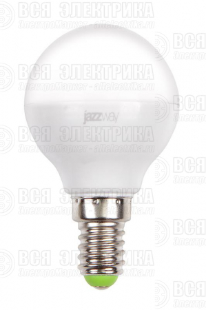 Лампа светодиодная PLED-SP 9Вт G45 4000К нейтр. бел. E14 E JazzWay 5019096