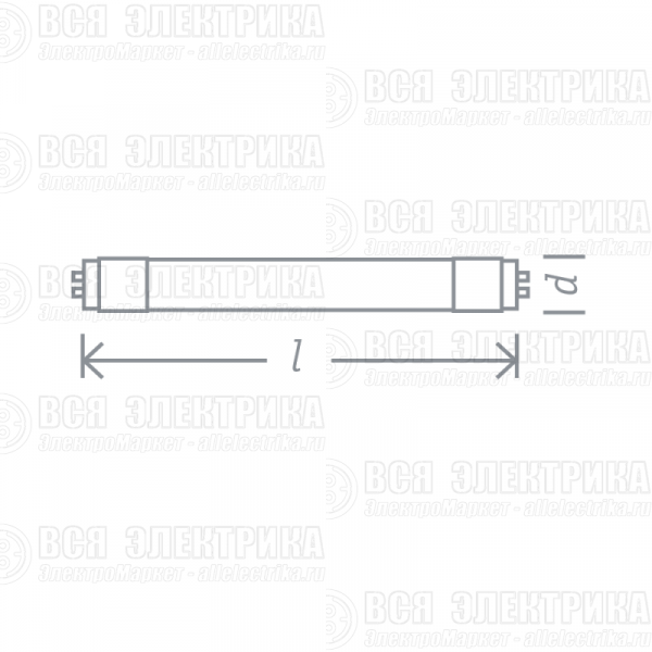Лампа люминесцентная 94 120 NTL-T5-21-860-G5 21Вт T5 6000К G5 Navigator 94120