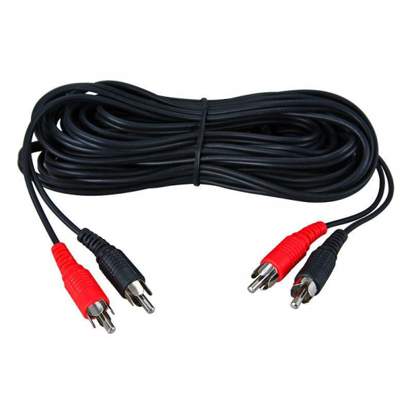 Шнур 2x2 RCA 10м Rexant 17-0108
