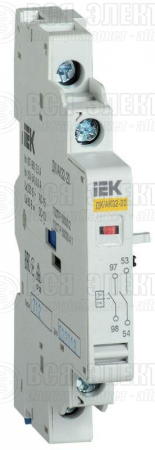 Контакт аварийный-доп. ДК/АК32-20 KARAT IEK DMS11D-FA20