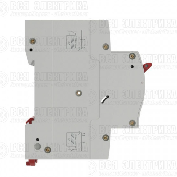 Выключатель автоматический модульный 2п C 16А 4.5кА YON max MD63S YON MD63S-2PC16