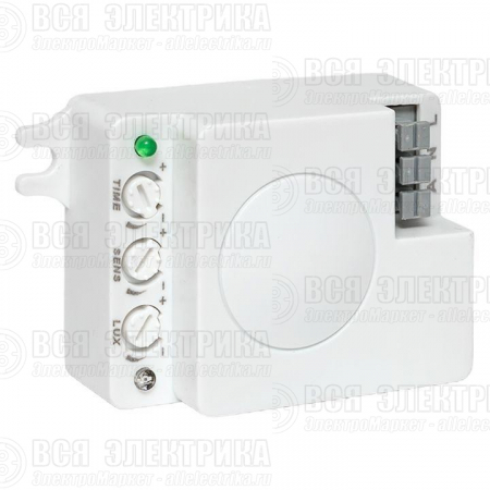 Датчик движения микроволновый MW-706 1200Вт 360град. до 10м IP20 бел. EKF dd-mw-706