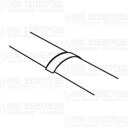 Накладка на стык 92х20 Leg 032803