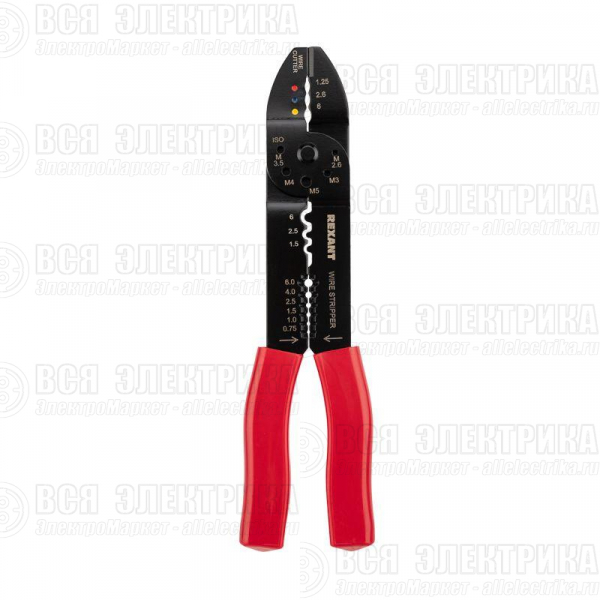 Кримпер для обжима након. и зачистки (HT-204 TL-204) Rexant 12-3033