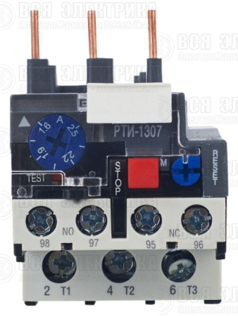 Реле тепл. РТИ 1307 1.6-2.5А KARAT IEK DRT10-D016-D025