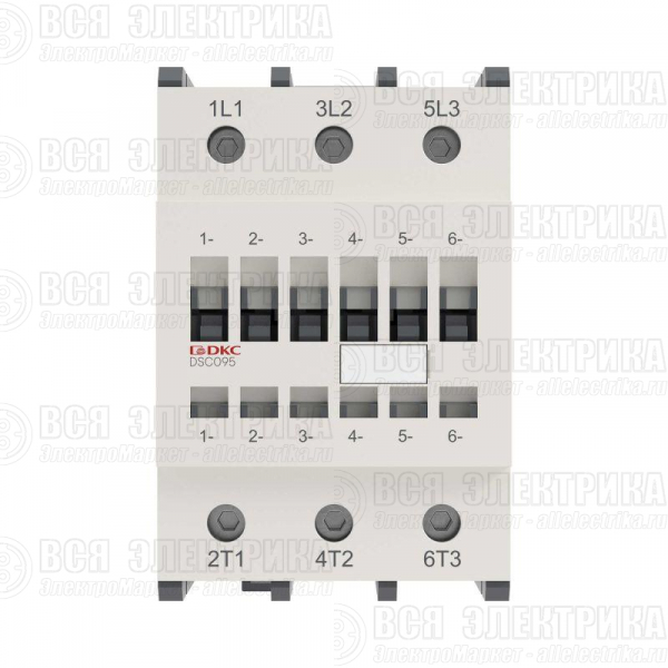 Контактор магнитный YON DSC095 95A 45кВт AC3 3P кат.220В AC YON DSC095-3C00A230