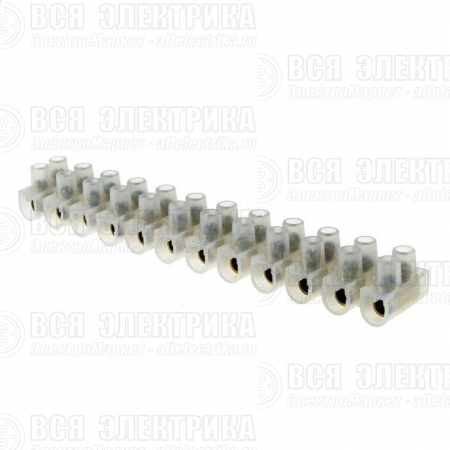 Колодка клеммная 4кв.мм 3А полиэтилен PROxima EKF plc-KK-4-3
