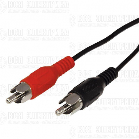 Шнур 2х2 RCA 3м REXANT 17-0105