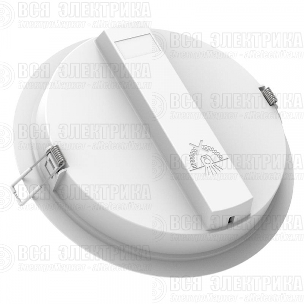 Светильник светодиодный Eco Class Downlight DL 865 WT 18Вт 6500К IP44 1710лм ДВО даунлайт кругл. встраив. ультратонкий LEDVANCE 4058075644298