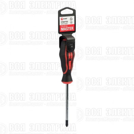 Отвертка PH2х100мм Master Basic EKF ph-2-100-mas