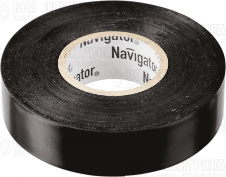 Изолента ПВХ 15мм (рул.10м) черн. NIT-B15-10/BL Navigator 71229