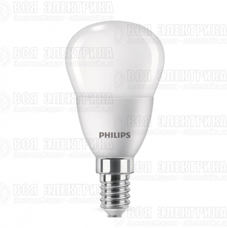 Лампа светодиодная Ecohome LED Lustre 5Вт 500лм E14 827 P46 Philips 929002969637
