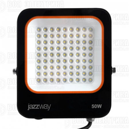 Прожектор светодиодный PFL-V 50Вт 6500К IP65 ДО JazzWay 5039735