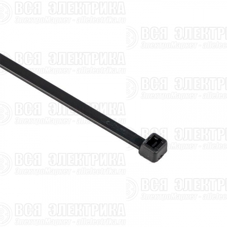 Хомут кабельный 4.8х200 нейл. черн. (уп.100шт) EKF plc-cb-4.8x200