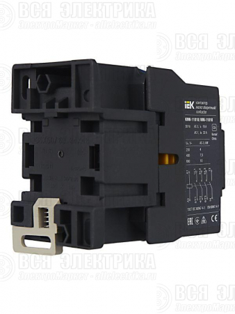 Контактор КМИ-11810 18А 230В/АС3 1НО KARAT IEK KKM11-018-230-10