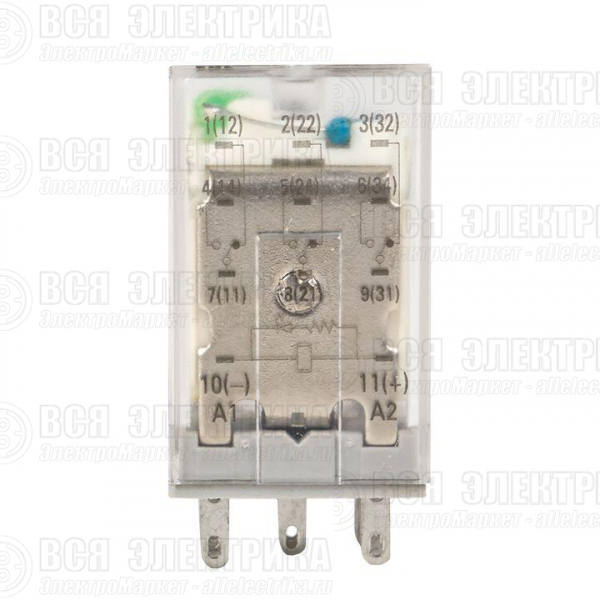 Реле промежуточное RPA 22/3 6А 24В DC AVERES EKF rpa-22-3-24DC