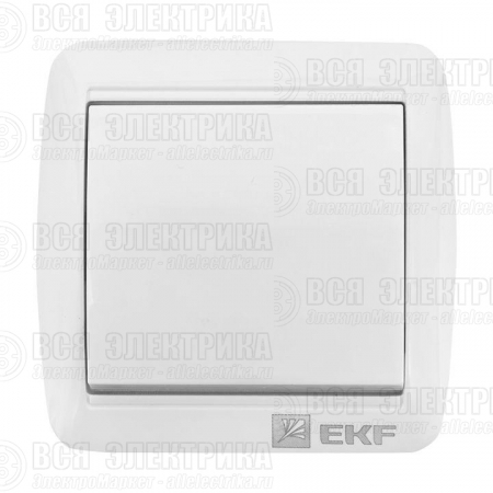 Выключатель ОП Владивосток 10А IP54 бел. PROxima EKF EQR16-021-30-54