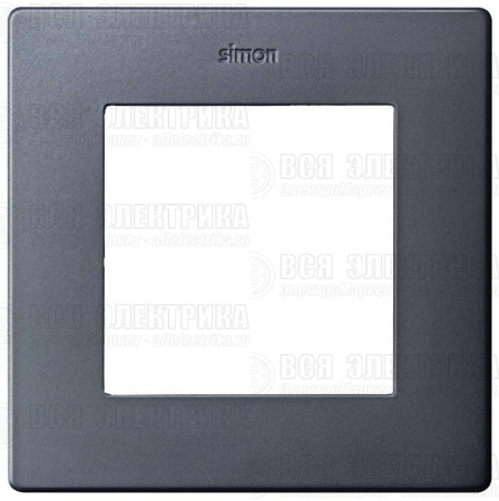 Рамка 1-м Simon24 графит 2400610-038