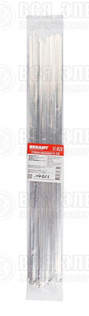 Хомут кабельный 4.6х520 Сталь серебр. (уп.50шт) Rexant 07-0528