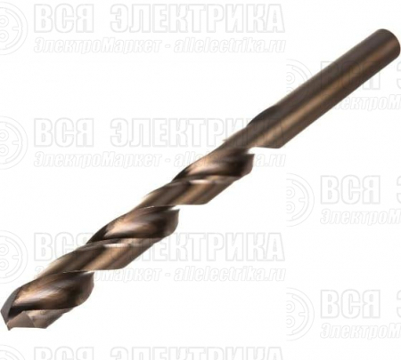 Сверло по металлу 10мм P6M5 (блист.1шт) Вихрь 73/10/6/6