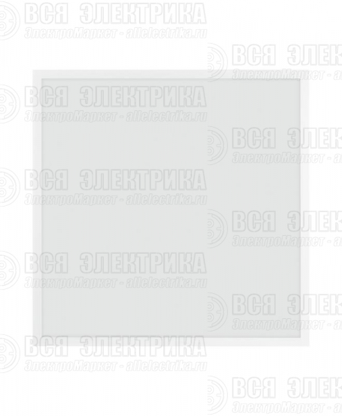 Светильник светодиодный Eco Class Panel 600 36Вт 6500К IP40 3240лм 595х595 4ZBR ДВО универс. панель бел. LEDVANCE 4058075430532