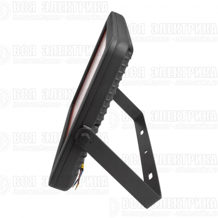 Прожектор светодиодный PFL-S2 300Вт 6500К IP65 220–240В ДО с клапаном закален. матов. стекло сер. Pro JazzWay 5007963D