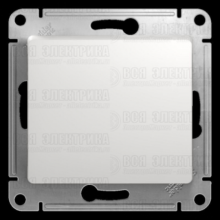Выключатель 1-кл. СП Glossa 10А IP20 (сх. 1) 10AX механизм бел. SE GSL000111