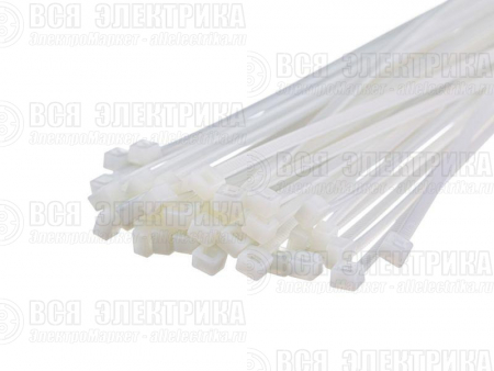 Стяжка кабельная 150х3.6 бел. (уп.100шт) SE IMT15036W