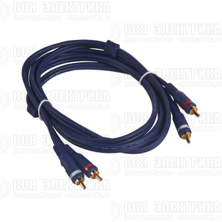 Кабель стерео RCA 2м Leg 039867