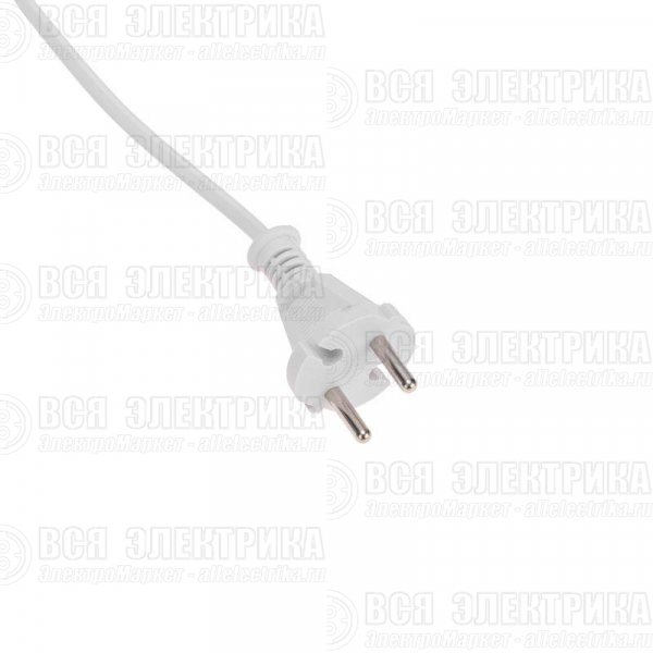 Удлинитель 2 гнезда 1.5м 2х0.75кв.мм б/з бел. PROCONNECT 13-4200