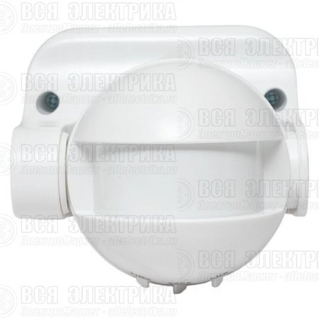 Датчик движения микроволновый MW-702 1200Вт 180град. до 15м IP44 бел. PROxima EKF dd-mw-702